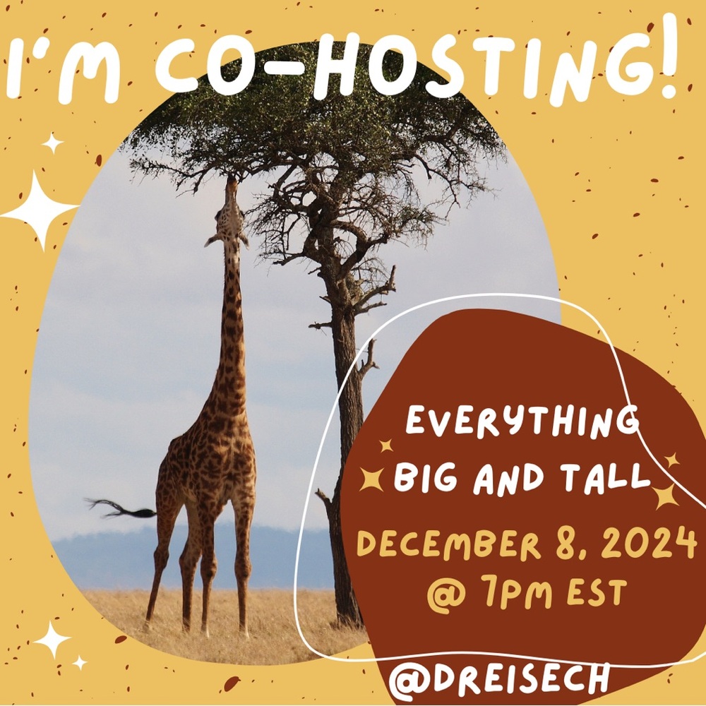 I’m Co-Hosting Everything Big and Tall!